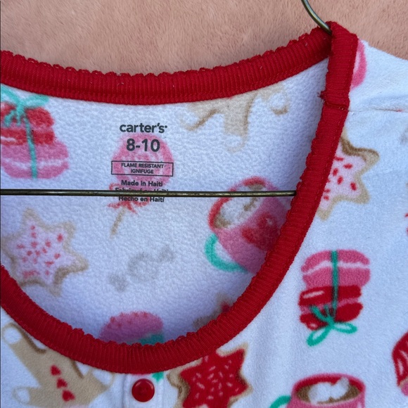 Christmas/Holiday Nightgown Girls 8/10 - Picture 2 of 3